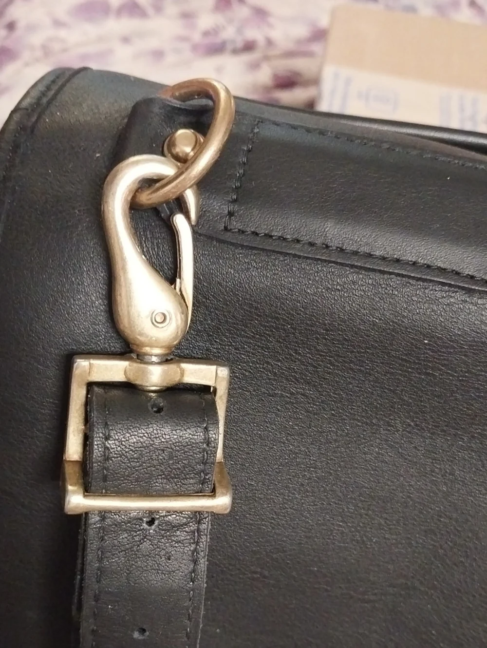 Jack Georges University Professional Leather Briefcase #2456
